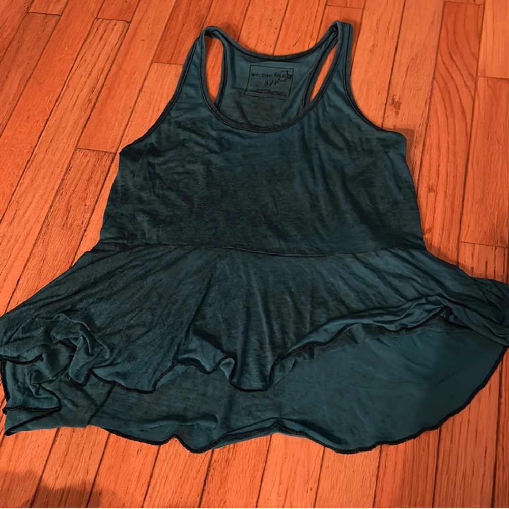 Turquoise top from Free People. Size S/P